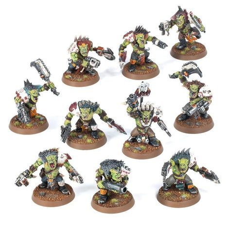 Dit is een afbeelding van het miniatuur Beast Snagga Boyz - Orks voor het spel Warhammer, te koop bij Tabletop Miniature Wargames spellenwinkel Speldorado in delft