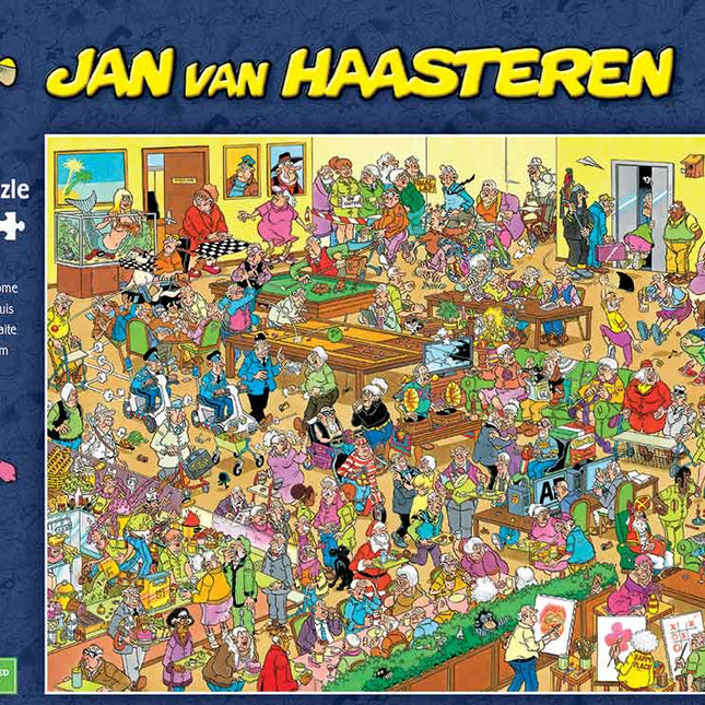 Dit is een foto van het spel Bejaardentehuis - Jan van Haasteren te koop bij Speldorado Spellenwinkel Delft