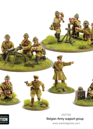 Dit is een foto van het spel Belgian Army Support Group te koop bij Speldorado Spellenwinkel Delft