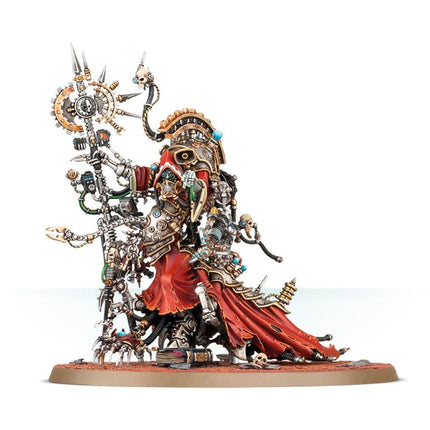 Dit is een afbeelding van het miniatuur Belisarius Cawl - Adeptus Mechanicus voor het spel Warhammer, te koop bij Tabletop Miniature Wargames spellenwinkel Speldorado in delft