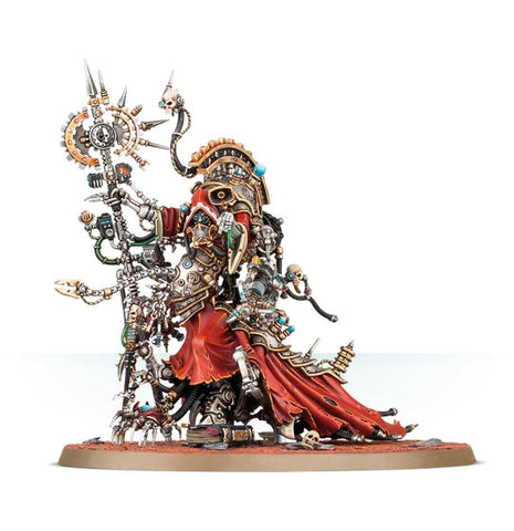 Dit is een afbeelding van het miniatuur Belisarius Cawl - Adeptus Mechanicus voor het spel Warhammer, te koop bij Tabletop Miniature Wargames spellenwinkel Speldorado in delft