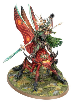 Dit is een afbeelding van het miniatuur Belthanos First Thorn Of Kurnoth - Wood Elf voor het spel Warhammer, te koop bij Tabletop Miniature Wargames spellenwinkel Speldorado in delft