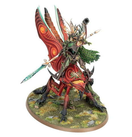 Dit is een afbeelding van het miniatuur Belthanos First Thorn Of Kurnoth - Wood Elf voor het spel Warhammer, te koop bij Tabletop Miniature Wargames spellenwinkel Speldorado in delft