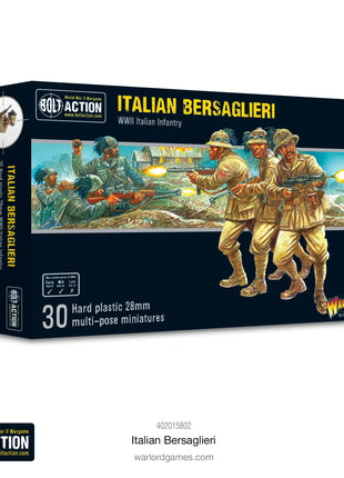 Italian Bersaglieri voor Bolt Action - italianen infantry schaal 1:58 miniatuur