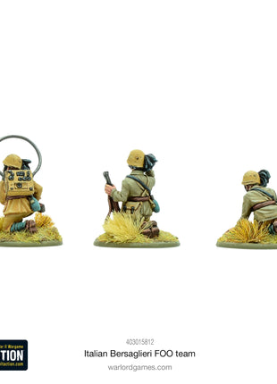 Dit is een foto van het spel Italian Bersaglieri FOO Team te koop bij Speldorado Spellenwinkel Delft