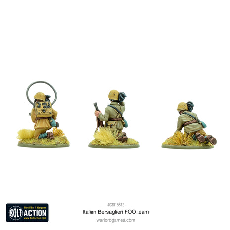 Dit is een foto van het spel Italian Bersaglieri FOO Team te koop bij Speldorado Spellenwinkel Delft