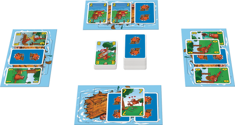Dit is een foto van het spel Beverclan te koop bij Speldorado Spellenwinkel Delft