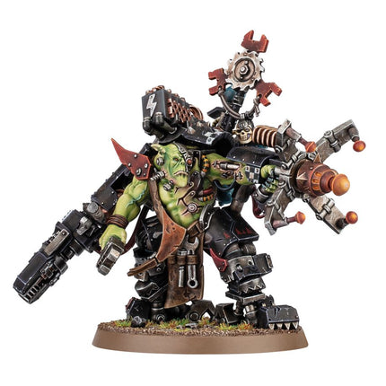 Dit is een afbeelding van het miniatuur Big Mek - Orks voor het spel Warhammer, te koop bij Tabletop Miniature Wargames spellenwinkel Speldorado in delft