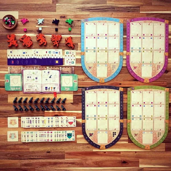 Dit is een foto van het spel Blazon - EN te koop bij Speldorado Spellenwinkel Delft