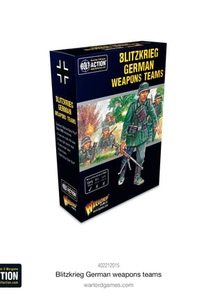 Dit is een foto van het spel Blitzkrieg German Weapons Teams te koop bij Speldorado Spellenwinkel Delft