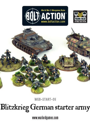 Dit is een foto van het spel Blitzkrieg! German Heer Starter Army te koop bij Speldorado Spellenwinkel Delft