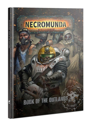 Dit is een afbeelding van het miniatuur Book Of The Outlands (Eng) - Necromunda voor het spel Warhammer, te koop bij Tabletop Miniature Wargames spellenwinkel Speldorado in delft