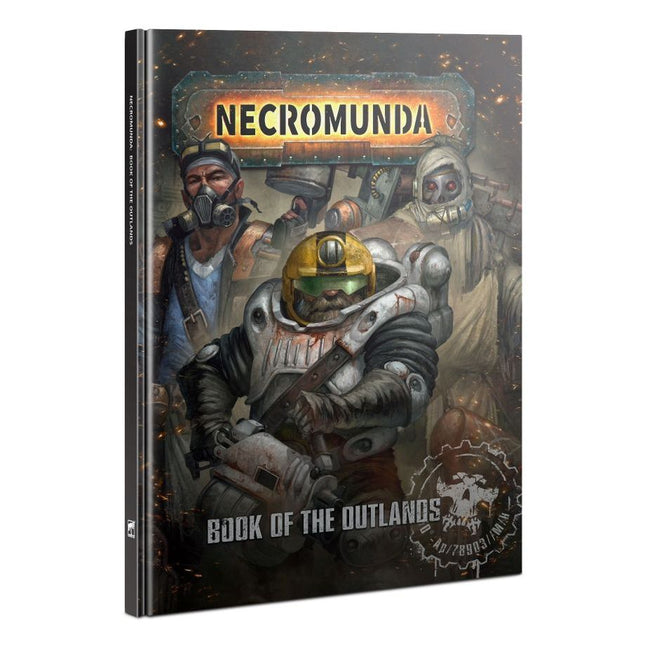 Dit is een foto van het spel Book Of The Outlands (Eng) - Necromunda te koop bij Speldorado Spellenwinkel Delft