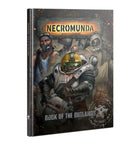 Dit is een afbeelding van het miniatuur Book Of The Outlands (Eng) - Necromunda voor het spel Warhammer, te koop bij Tabletop Miniature Wargames spellenwinkel Speldorado in delft