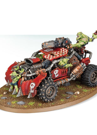Dit is een afbeelding van het miniatuur Boomdakka Snazzwagon - Orks voor het spel Warhammer, te koop bij Tabletop Miniature Wargames spellenwinkel Speldorado in delft
