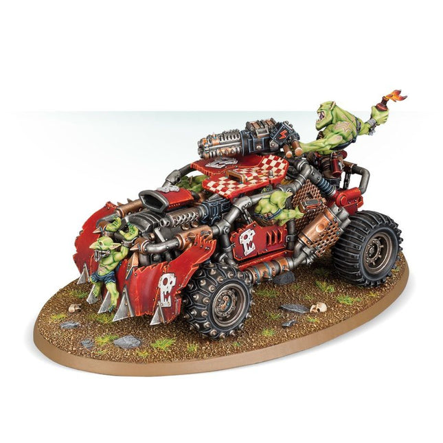 Dit is een afbeelding van het miniatuur Boomdakka Snazzwagon - Orks voor het spel Warhammer, te koop bij Tabletop Miniature Wargames spellenwinkel Speldorado in delft