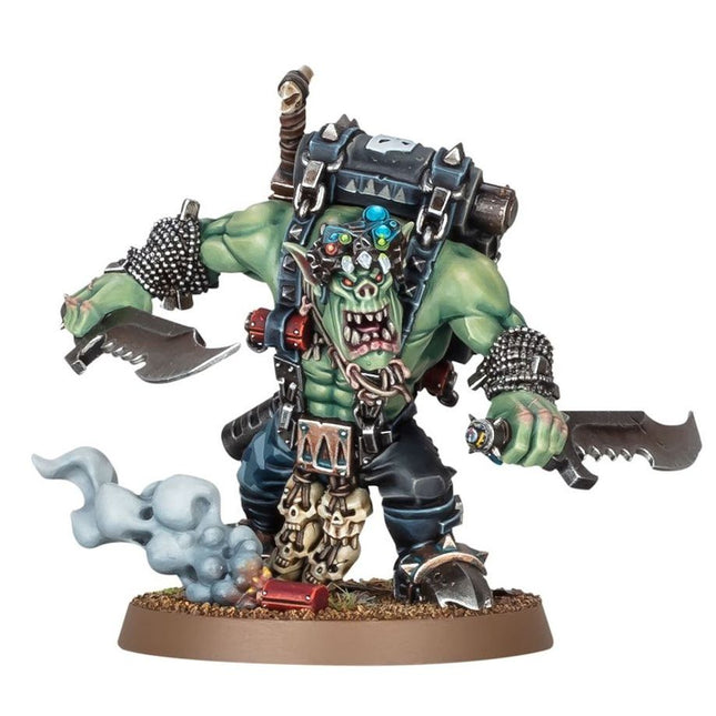 Dit is een afbeelding van het miniatuur Boss Snikrot - Orks voor het spel Warhammer, te koop bij Tabletop Miniature Wargames spellenwinkel Speldorado in delft