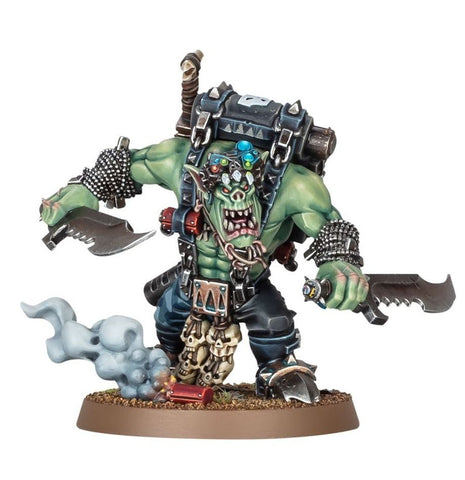 Dit is een afbeelding van het miniatuur Boss Snikrot - Orks voor het spel Warhammer, te koop bij Tabletop Miniature Wargames spellenwinkel Speldorado in delft