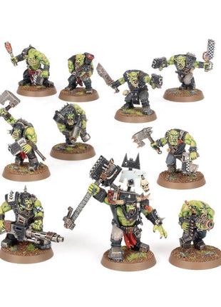 Dit is een afbeelding van het miniatuur Boyz - Orks voor het spel Warhammer, te koop bij Tabletop Miniature Wargames spellenwinkel Speldorado in delft