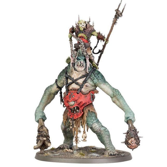 Dit is een foto van het spel Breaka-Boss On Mirebrute Troggoth - Gloomspite Gitz te koop bij Speldorado Spellenwinkel Delft