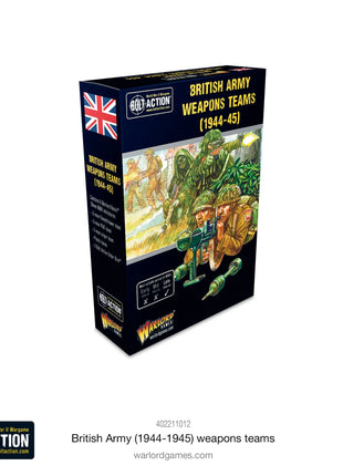 British Army (1944-45) Weapons Teams voor Bolt Action - engelsen infantry schaal 1:58 miniatuur