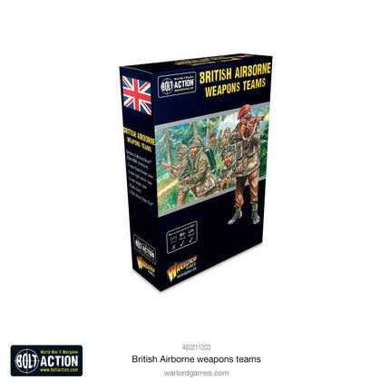 Dit is een foto van het spel British Airborne Weapons Teams te koop bij Speldorado Spellenwinkel Delft