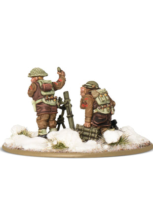 British & Canadian Infantry (Winter) Medium Mortar Team