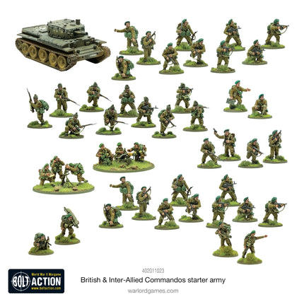 British & Inter-Allied Commandos Starter Army