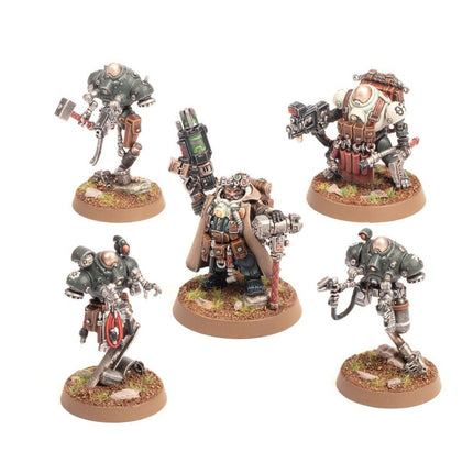 Dit is een afbeelding van het miniatuur Brokhyr Iron-Master - Leagues of Votann voor het spel Warhammer, te koop bij Tabletop Miniature Wargames spellenwinkel Speldorado in delft