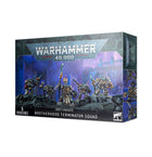 Dit is een afbeelding van het miniatuur Brotherhood Terminator Squad - Grey Knights voor het spel Warhammer, te koop bij Tabletop Miniature Wargames spellenwinkel Speldorado in delft