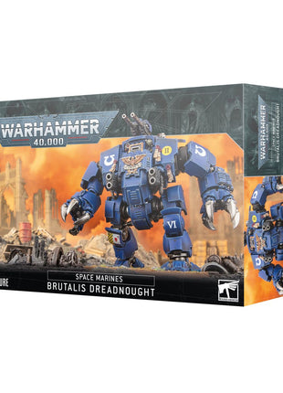 Dit is een afbeelding van het miniatuur Brutalis Dreadnought - Space Marines voor het spel Warhammer, te koop bij Tabletop Miniature Wargames spellenwinkel Speldorado in delft
