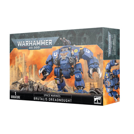 Dit is een foto van het spel Brutalis Dreadnought - Space Marines te koop bij Speldorado Spellenwinkel Delft