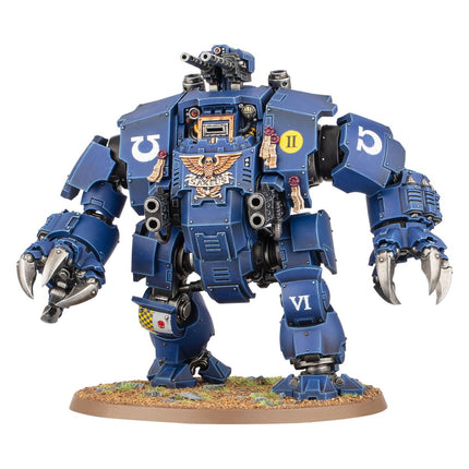 Dit is een foto van het spel Brutalis Dreadnought - Space Marines te koop bij Speldorado Spellenwinkel Delft