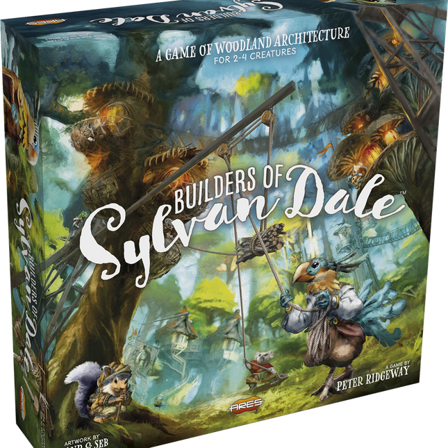 Dit is een foto van het spel Builders of Sylvan Dale te koop bij Speldorado Spellenwinkel Delft
