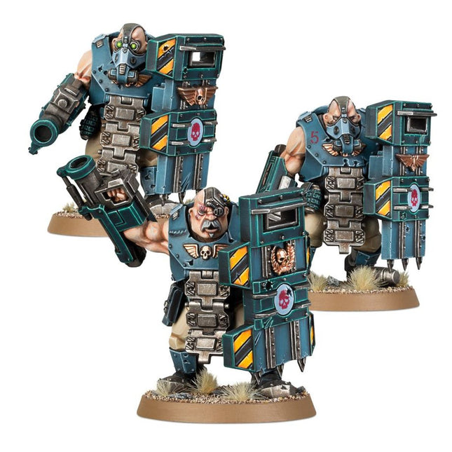 Dit is een foto van het spel Bullgryns - Astra Militarum te koop bij Speldorado Spellenwinkel Delft