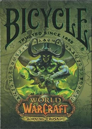 Dit is een foto van het spel World Of Warcaft Burning Crusade - Bicycle te koop bij Speldorado Spellenwinkel Delft