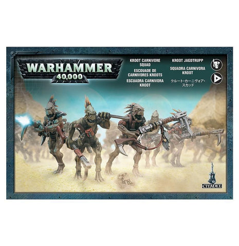 Warhammer 40.000 Kroot Carnivore Squad - Tau Empire – 40K miniaturen set 