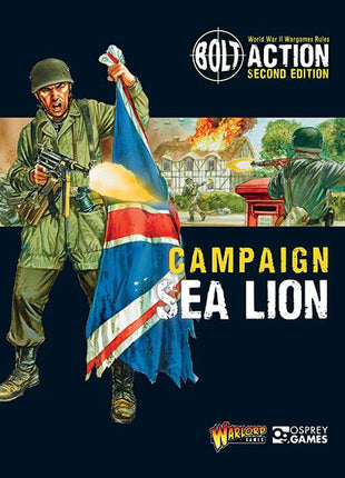 Campaign Operation Sea lion voor Bolt Action - boeken rulebook schaal 1:58 miniatuur