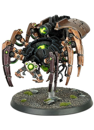 Dit is een afbeelding van het miniatuur Canoptek Spyder - Necrons voor het spel Warhammer, te koop bij Tabletop Miniature Wargames spellenwinkel Speldorado in delft