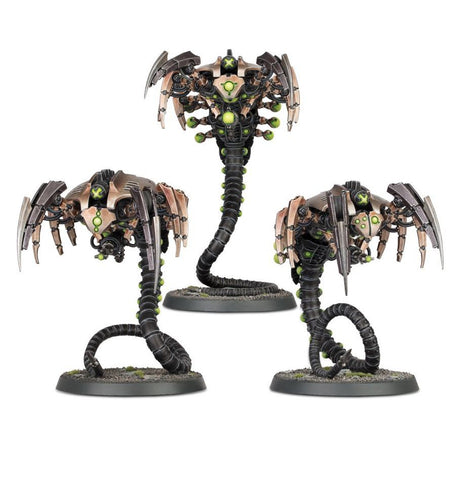 Dit is een afbeelding van het miniatuur Canoptek Wraiths - Necrons voor het spel Warhammer, te koop bij Tabletop Miniature Wargames spellenwinkel Speldorado in delft
