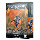 Dit is een afbeelding van het miniatuur Captain With Jump Pack - Space Marines voor het spel Warhammer, te koop bij Tabletop Miniature Wargames spellenwinkel Speldorado in delft