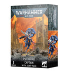 Dit is een afbeelding van het miniatuur Captain With Jump Pack - Space Marines voor het spel Warhammer, te koop bij Tabletop Miniature Wargames spellenwinkel Speldorado in delft