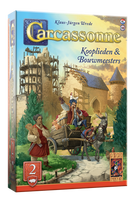 Kooplieden & Bouwmeesters- Carcassonne – gezellig kaartspel – 2 tot 5 spelers