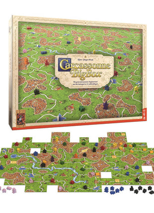Dit is een foto van het spel Big Box 3 -Carcassonne te koop bij Speldorado Spellenwinkel Delft
