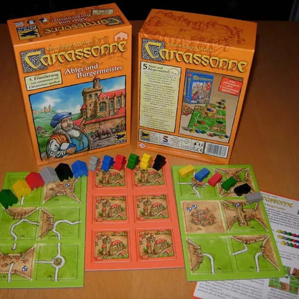 Carcassonne: Burgemeesters En Abdijen, 999-CAR14N van 999 Games te koop bij Speldorado !