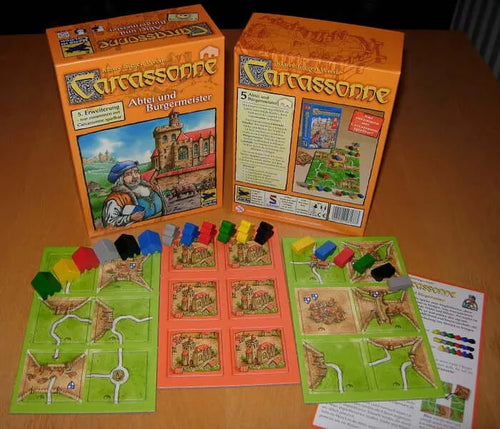 Carcassonne: Burgemeesters En Abdijen, 999-CAR14N van 999 Games te koop bij Speldorado !