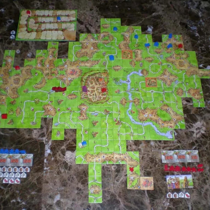 Carcassonne: De Draak, De Fee En De Jonkvrouw, 999-CAR09N van 999 Games te koop bij Speldorado !