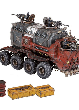 Dit is een afbeelding van het miniatuur Cargo-8 Ridgehauler - Necromunda voor het spel Warhammer, te koop bij Tabletop Miniature Wargames spellenwinkel Speldorado in delft