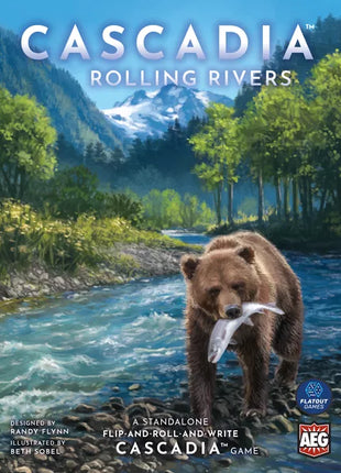 Dit is een foto van het spel Cascadia Rolling Rivers - NL te koop bij Speldorado Spellenwinkel Delft