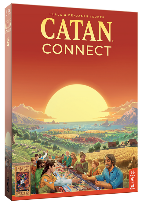 Catan Connect – gezellig bordspel – 4 tot 6 spelers